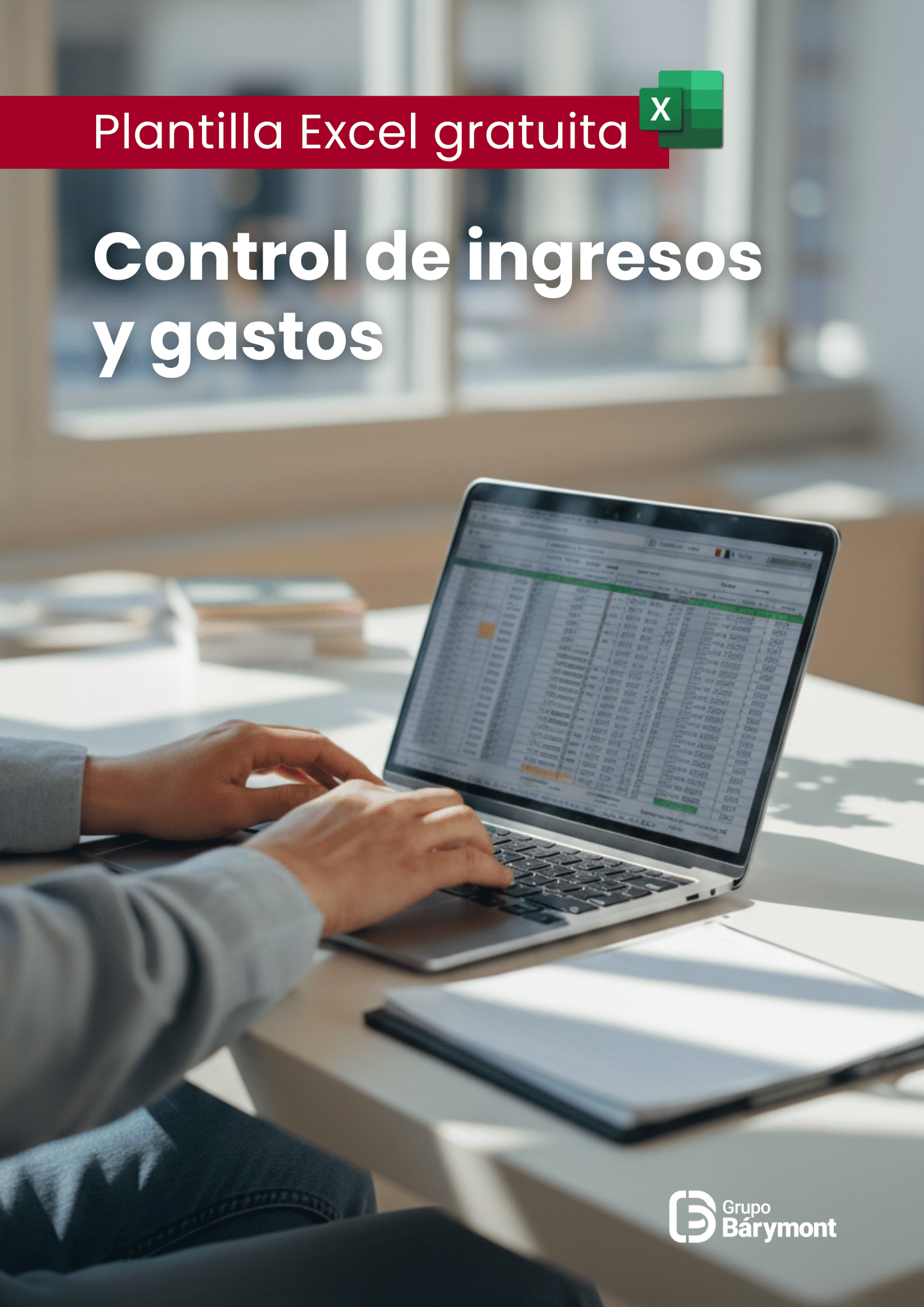 Portada plantilla Excel ingresos y gastos
