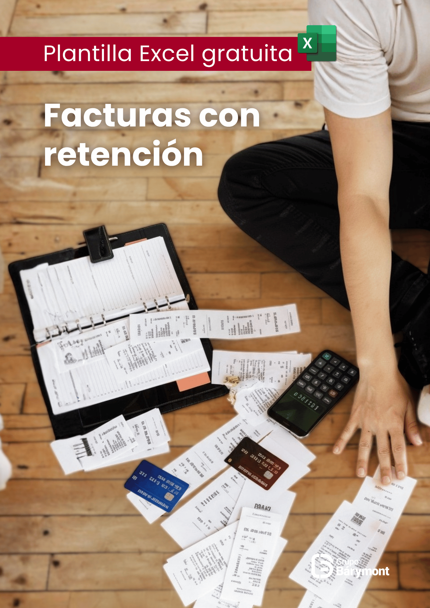 portada plantilla excel facturas con retencion - compri